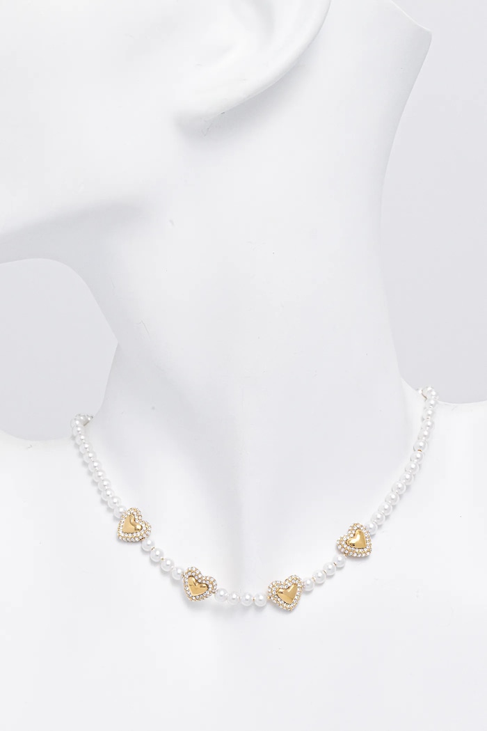 Kiegészítők Guess nyaklánc BELOVED JUBN06.005JW fehér