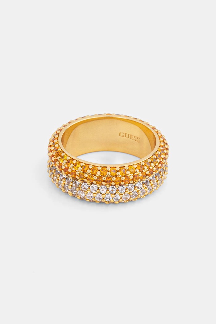 Prsteň Guess ESSENZA zlatá JUBR06.026JW