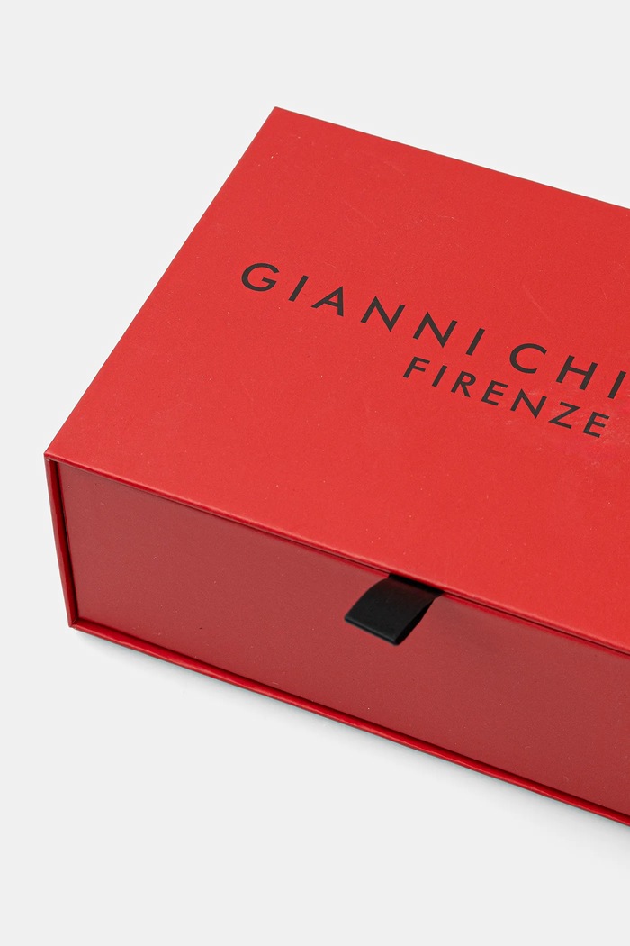 Doplnky Kožená kľúčenka Gianni Chiarini PC.CALLA.03 béžová