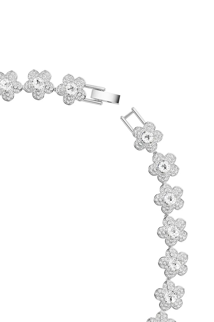 Swarovski dámsky kovový náhrdelník Ariana Grande x Swarovski strieborná 5749179
