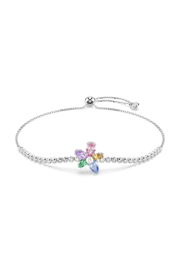 Swarovski bransoletka damska metalowa Ariana Grande x Swarovski srebrny 5749187
