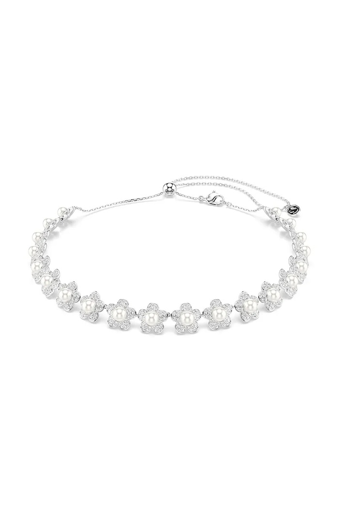 Swarovski naszyjnik damski metalowy Ariana Grande x Swarovski srebrny 5751250