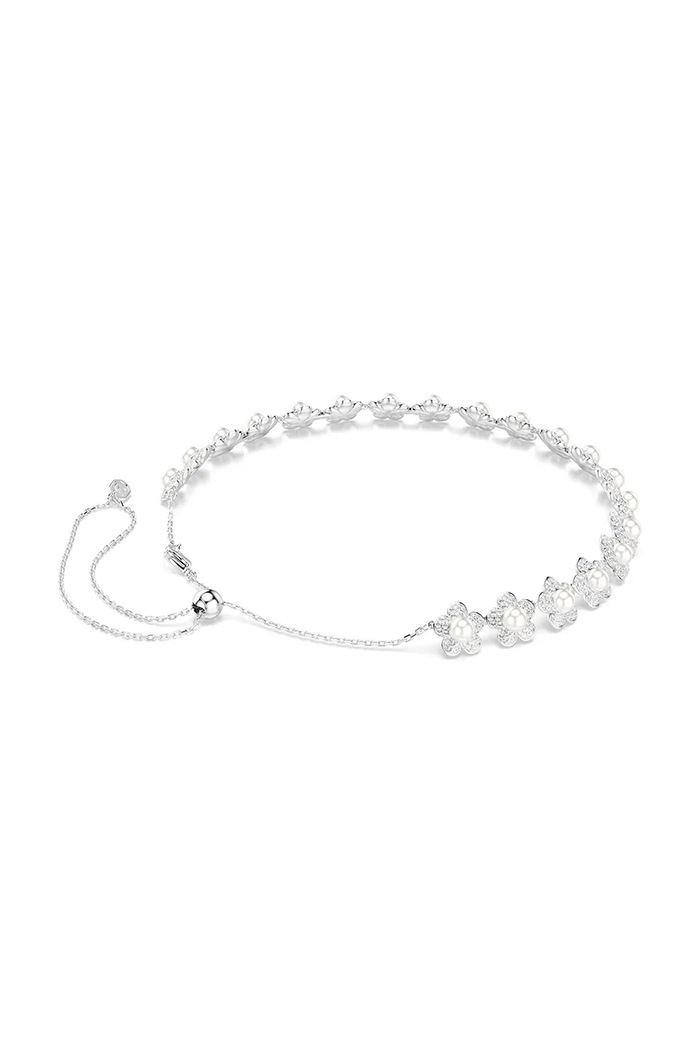 Swarovski naszyjnik damski metalowy Ariana Grande x Swarovski 5751250 srebrny