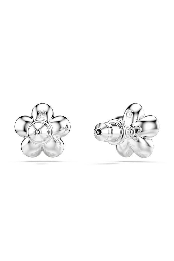 Akcesoria Swarovski kolczyki damskie metalowe z kryształem Swarovski Ariana Grande x Swarovski 5756098 srebrny