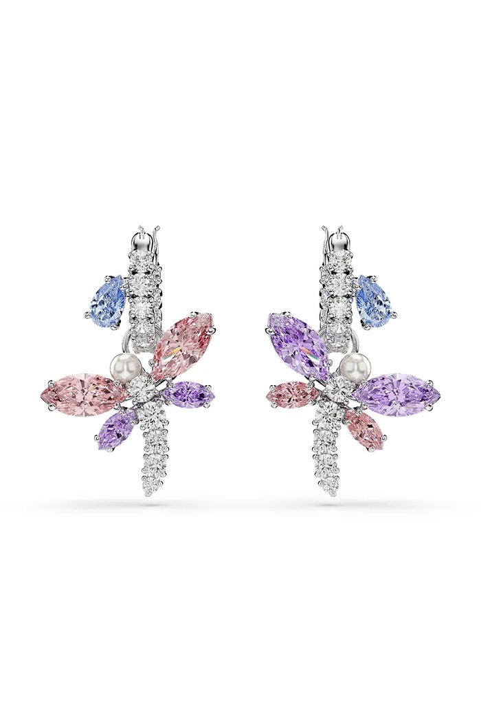 Swarovski kolczyki damskie z cyrkonią Ariana Grande x Swarovski 5749185 srebrny SS26