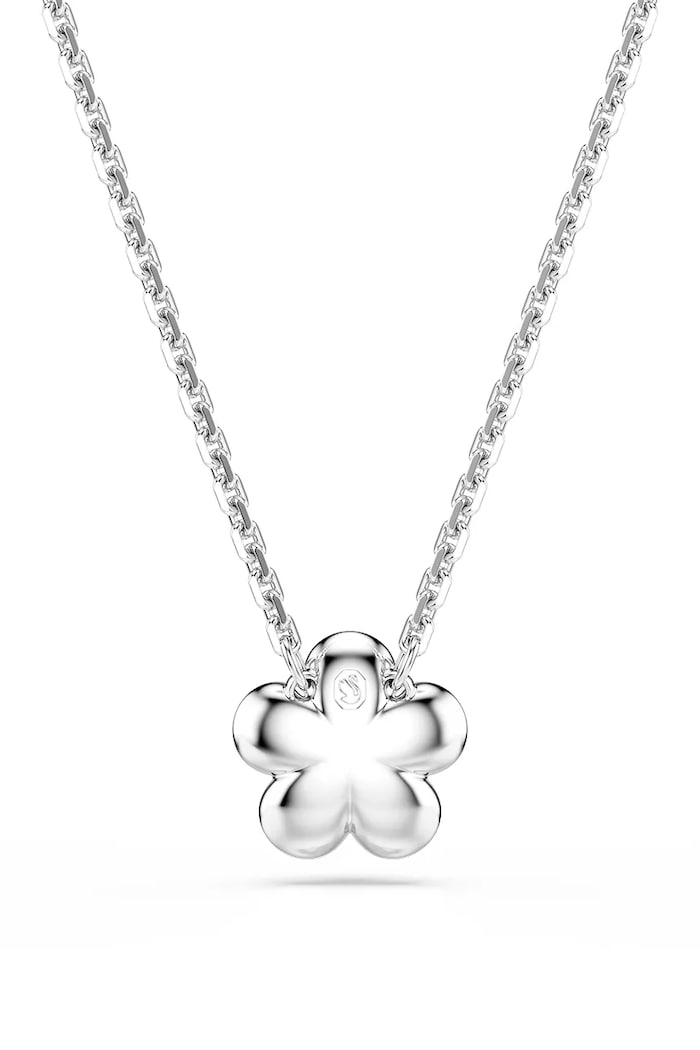 Swarovski náhrdelník dámsky kovový so swarovski kryštálom Ariana Grande x Swarovski strieborná 5755817