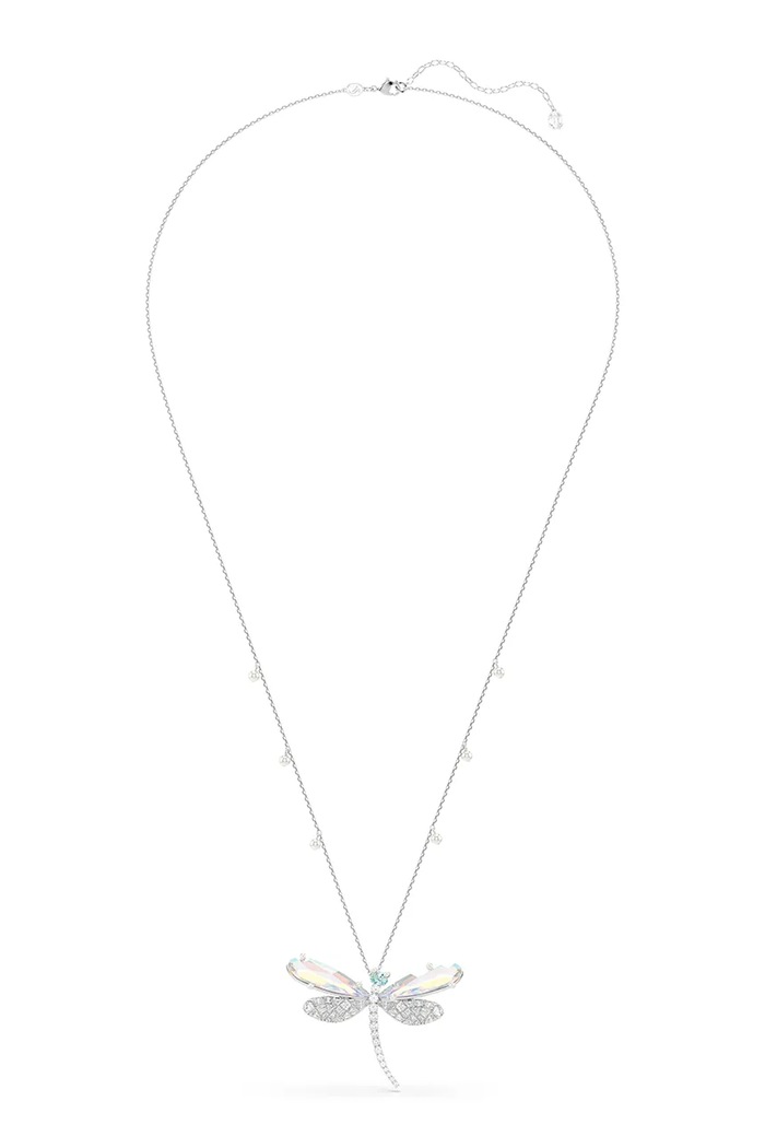 Swarovski náhrdelník s príveskom dámsky kovový s kryštálom Ariana Grande x Swarovski 5737429 strieborná SS26