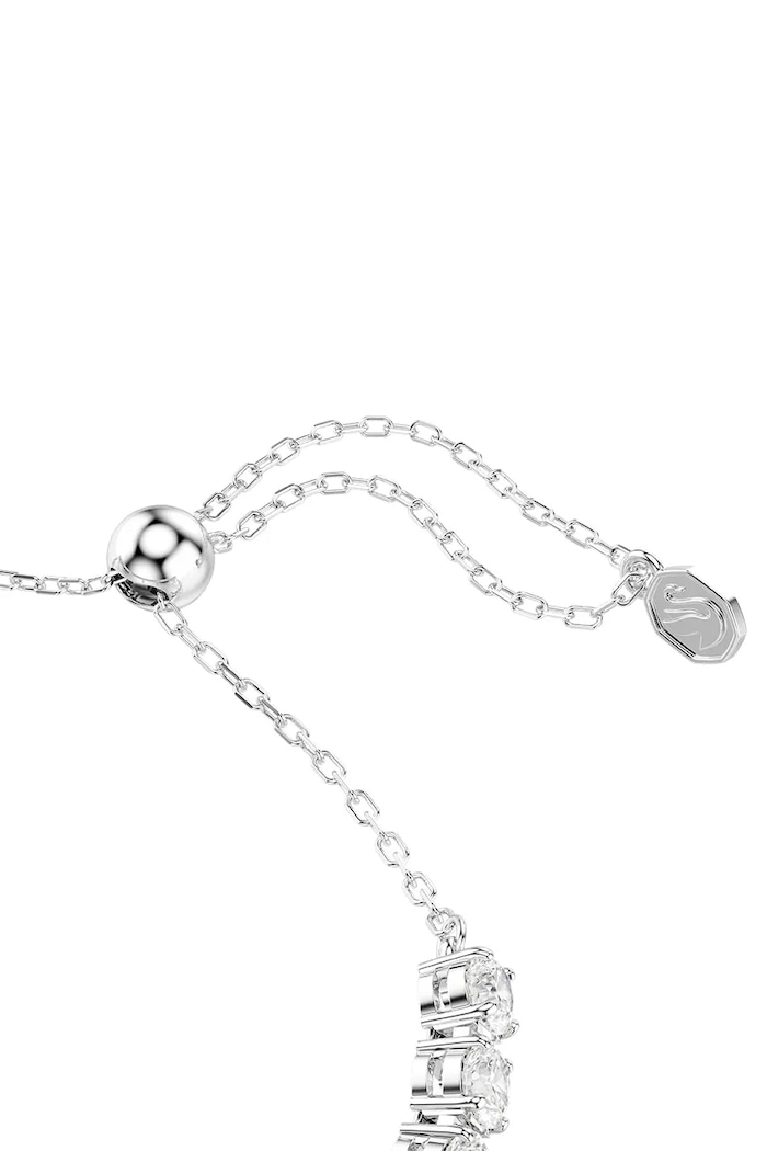 Swarovski bransoletka damska metalowa z kryształem Swarovskiego Ariana Grande x Swarovski srebrny 5742463