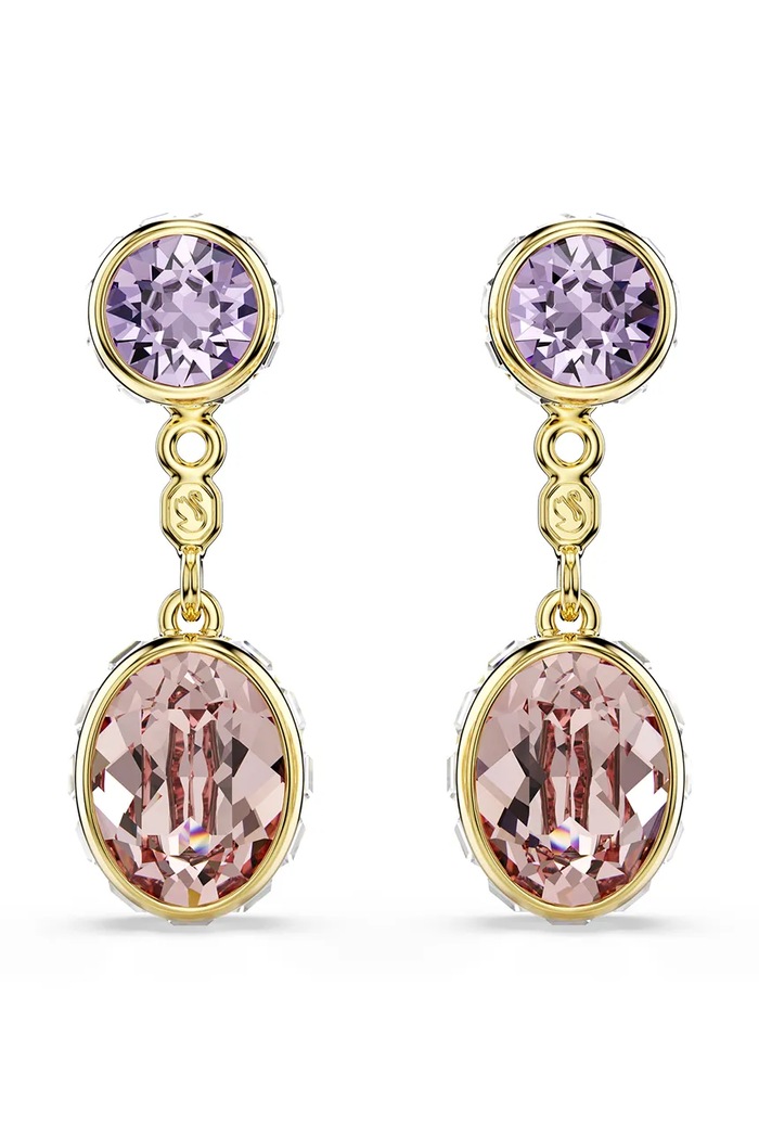 Swarovski kolczyki CHROMA kryształ Swarovskiego złoty 5738478