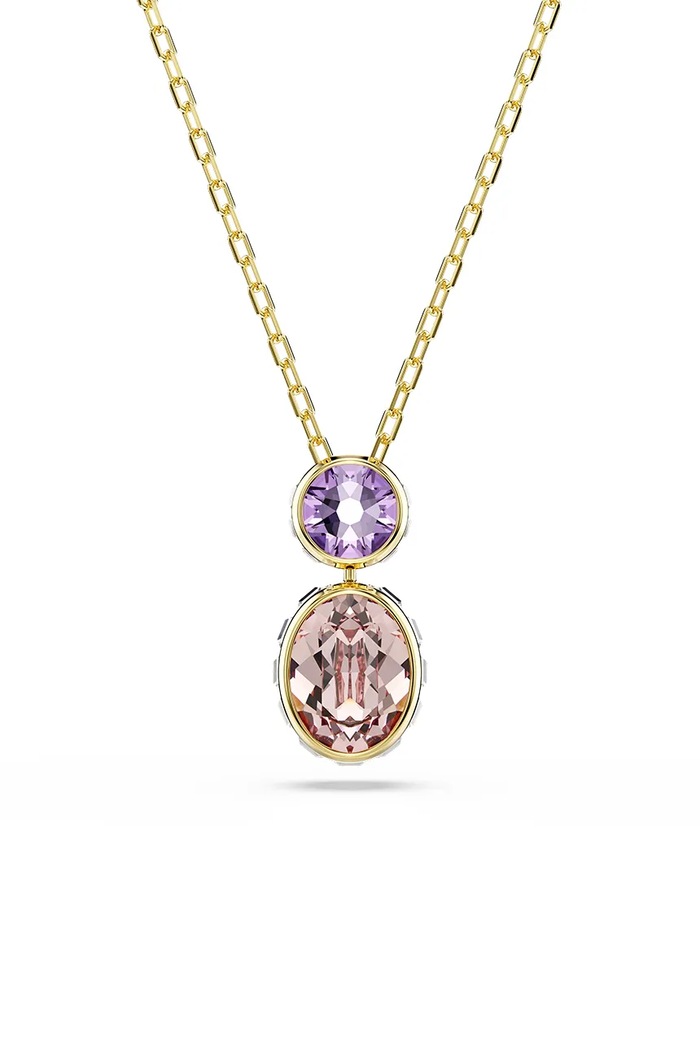 Swarovski naszyjnik CHROMA kryształ Swarovskiego złoty 5741586