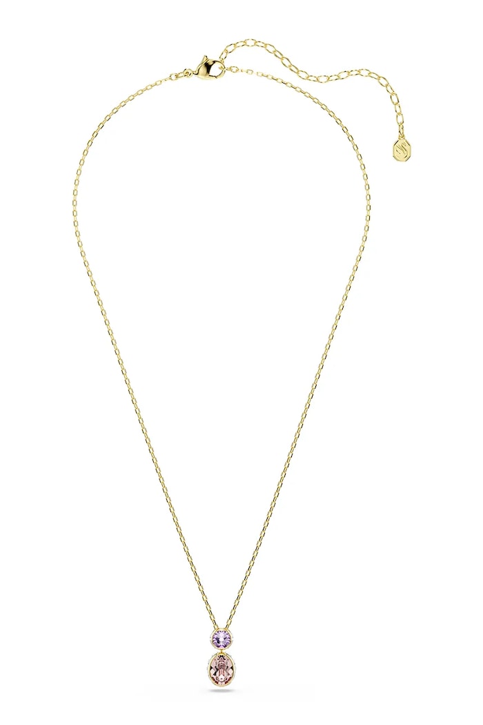 Swarovski naszyjnik CHROMA 5741586 złoty SS26