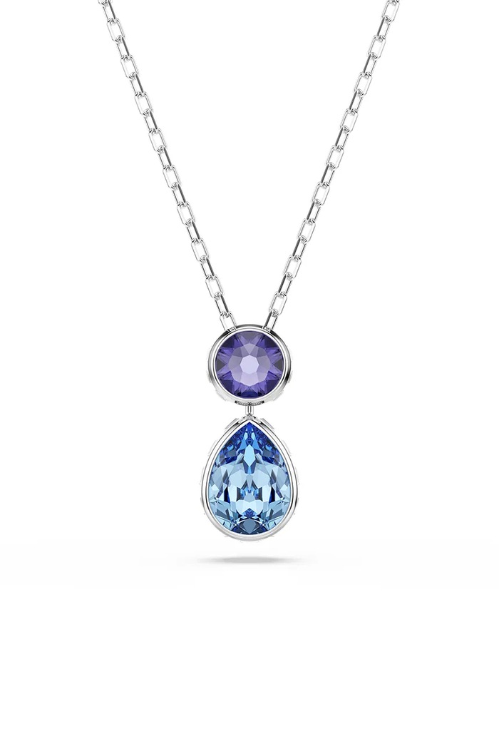 Swarovski naszyjnik CHROMA kryształ Swarovskiego niebieski 5738473