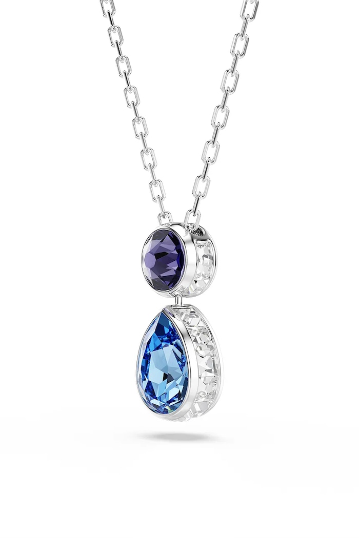 Akcesoria Swarovski naszyjnik CHROMA 5738473 niebieski