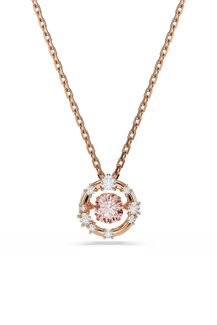 Swarovski naszyjnik CONSTELLA cyrkonia złoty 5744244
