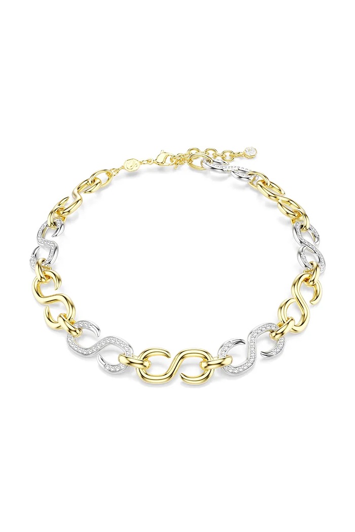 Swarovski naszyjnik DEXTERA kryształ Swarovskiego złoty 5741795
