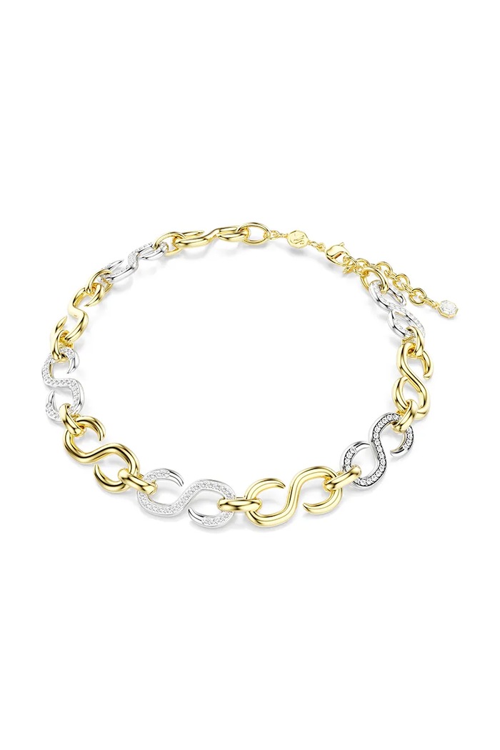 Swarovski naszyjnik DEXTERA 5741795 złoty SS26