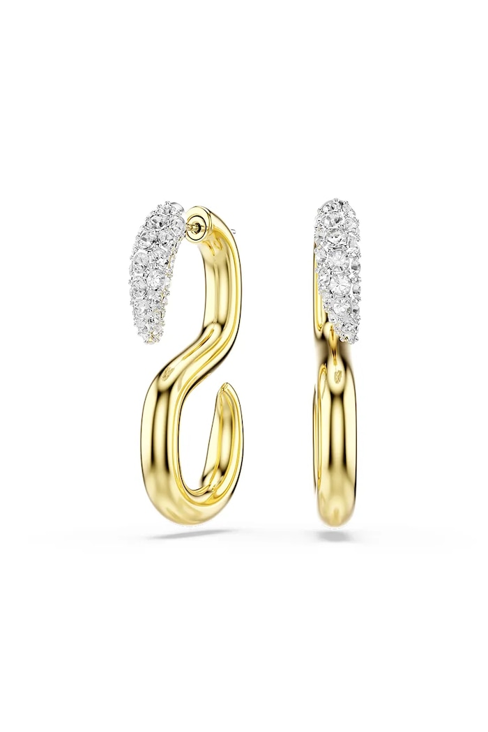 Swarovski dámske náušnice s kryštálom Swarovski DEXTERA zlatá 5741796