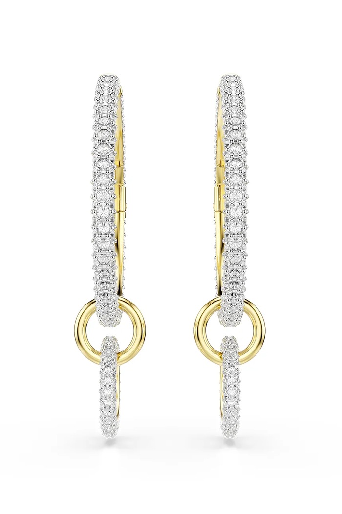 Náušnice Swarovski DEXTERA 5738201 zlatá SS26