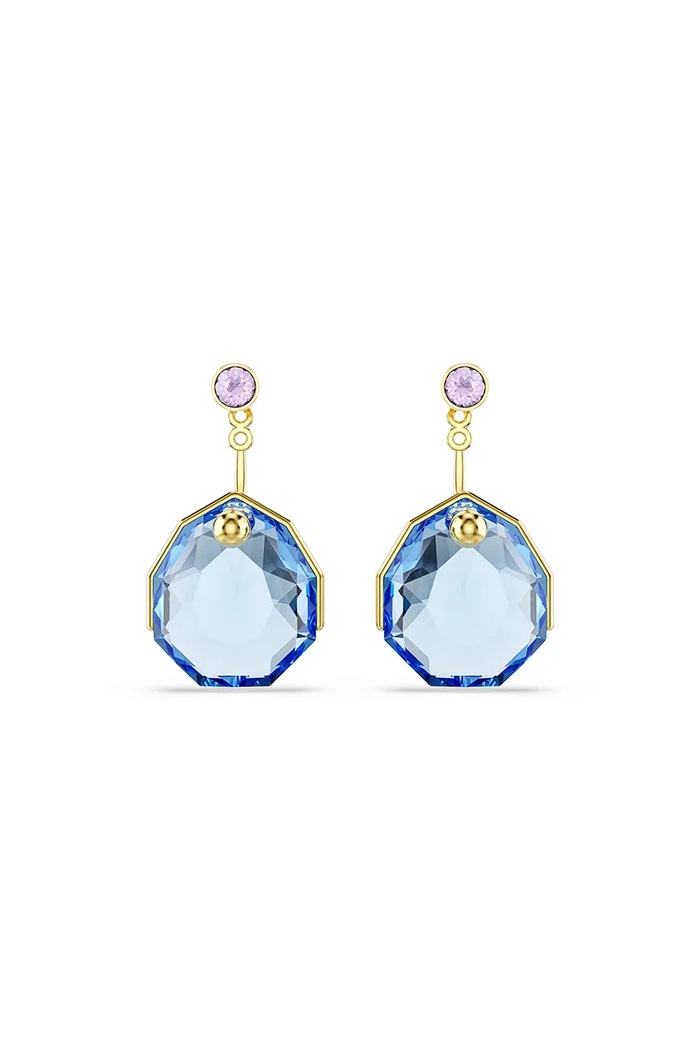 Náušnice Swarovski GEMA ostatné modrá 5737449