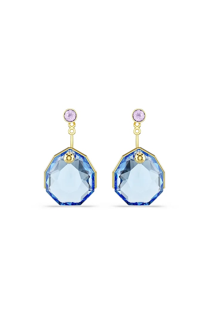 Náušnice Swarovski GEMA ostatné modrá 5737449