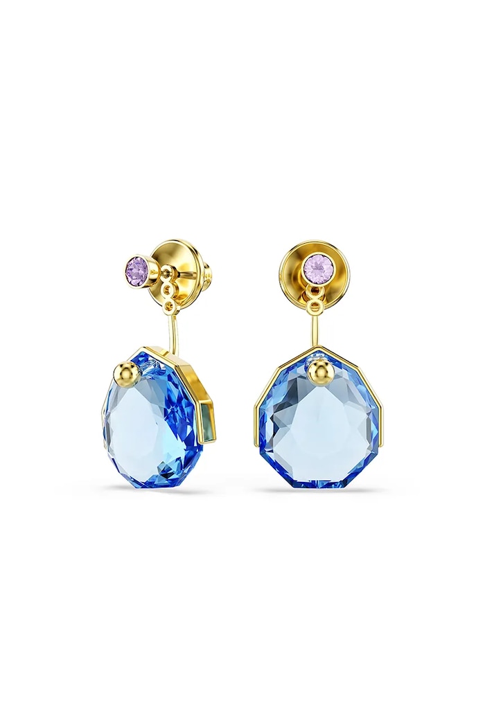 Náušnice Swarovski GEMA 5737449 modrá SS26