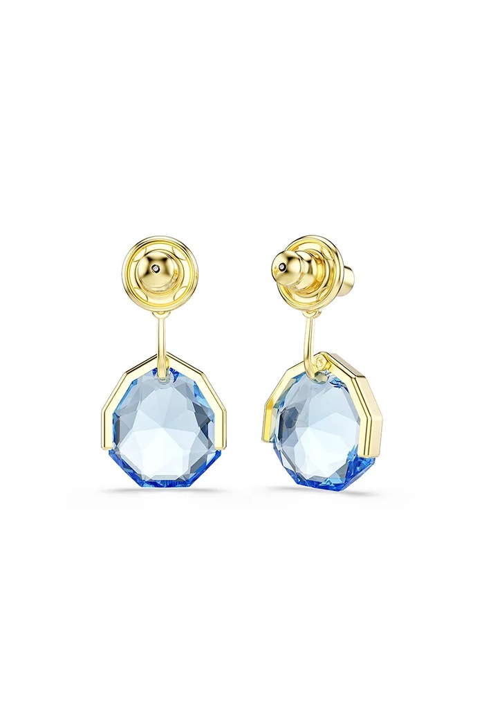 Doplnky Náušnice Swarovski GEMA 5737449 modrá