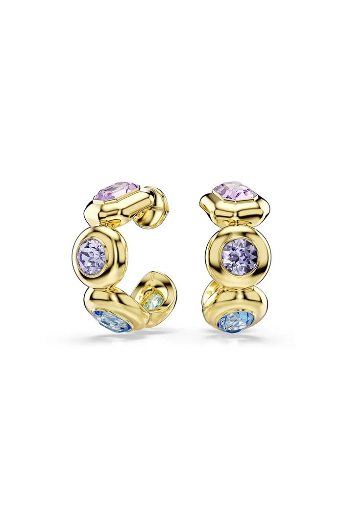 Swarovski kolczyki GEMA kryształ Swarovskiego złoty 5737444