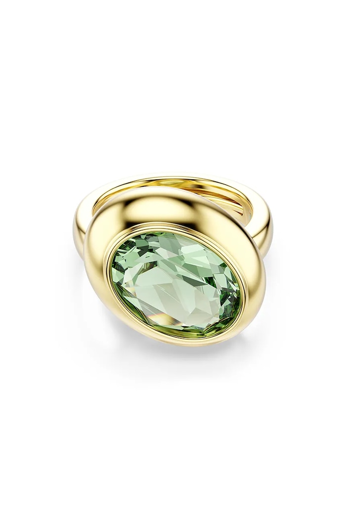 Swarovski prstan ženski pozlačen s Swarovski kristalom GEMA 5741583 zlata