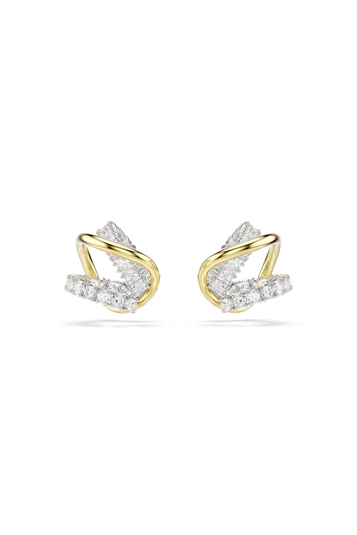 Náušnice Swarovski HYPERBOLA 5742842 zlatá SS26