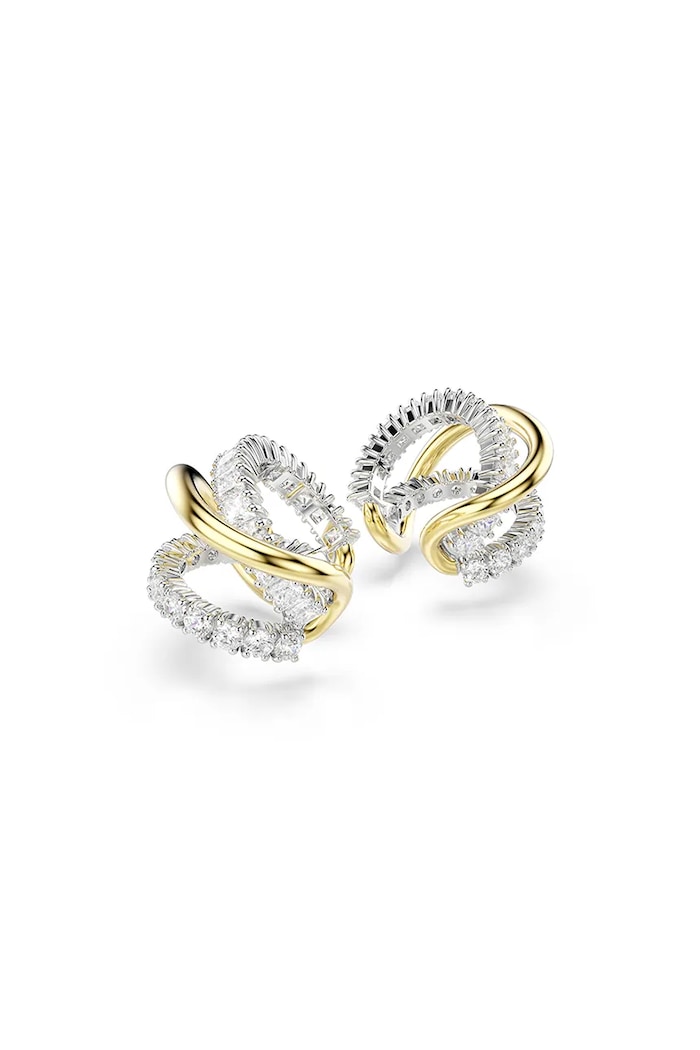 Náušnice Swarovski HYPERBOLA zlatá 5742842