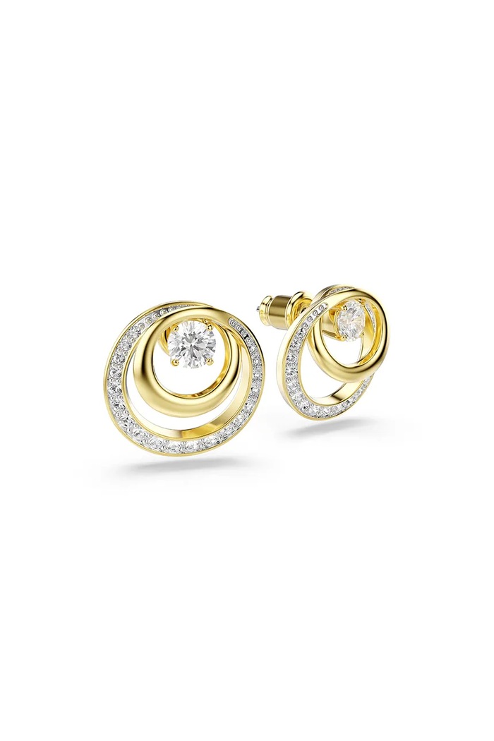 Swarovski kolczyki HYPERBOLA złoty 5740407