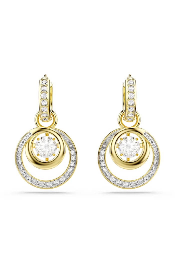 Swarovski kolczyki HYPERBOLA 5738249 złoty SS26