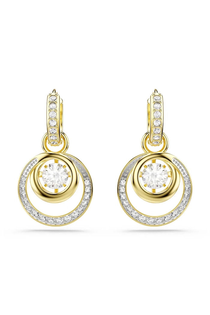 Swarovski kolczyki HYPERBOLA 5738249 złoty SS26