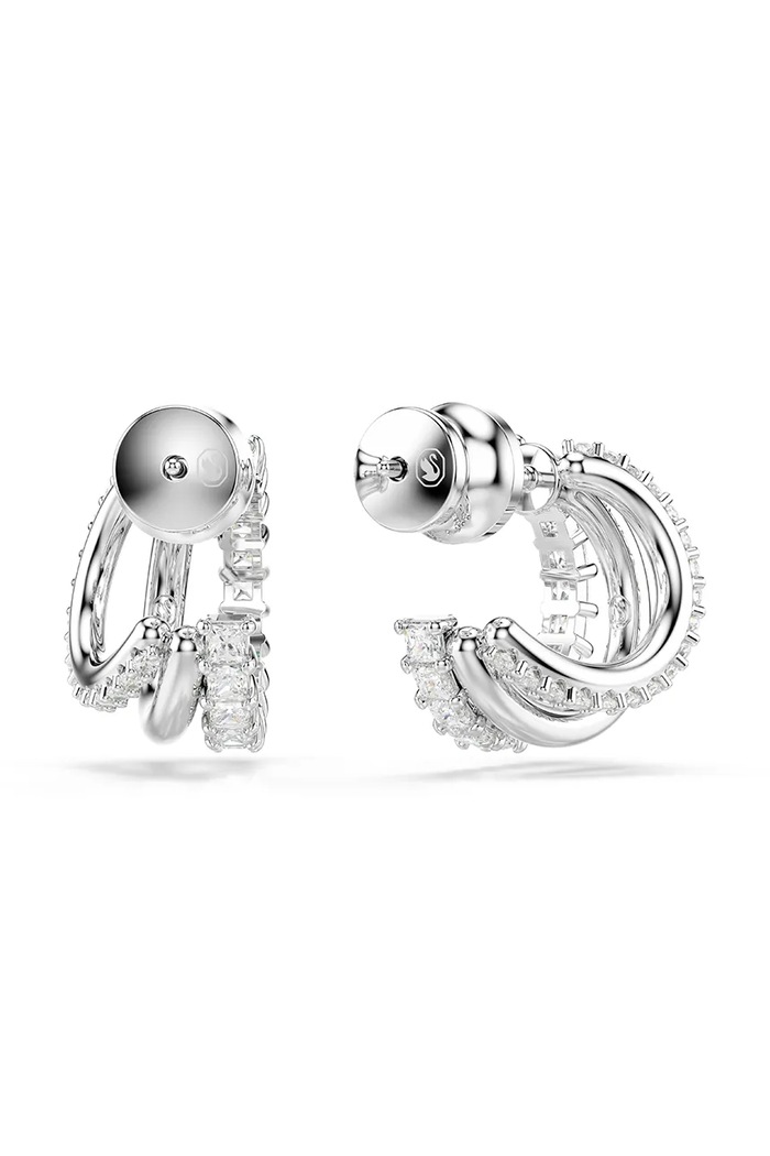 Accesorii Swarovski cercei HYPERBOLA 5737110 argintiu