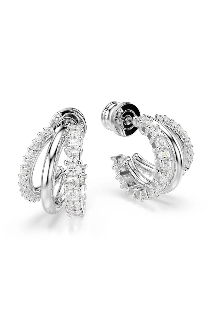 Swarovski cercei HYPERBOLA argintiu 5737110