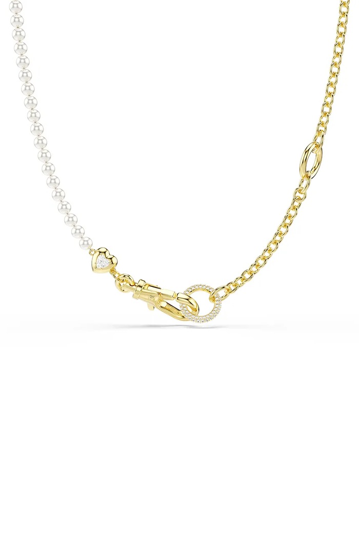 Swarovski naszyjnik IDYLLIA cyrkonia złoty 5742961