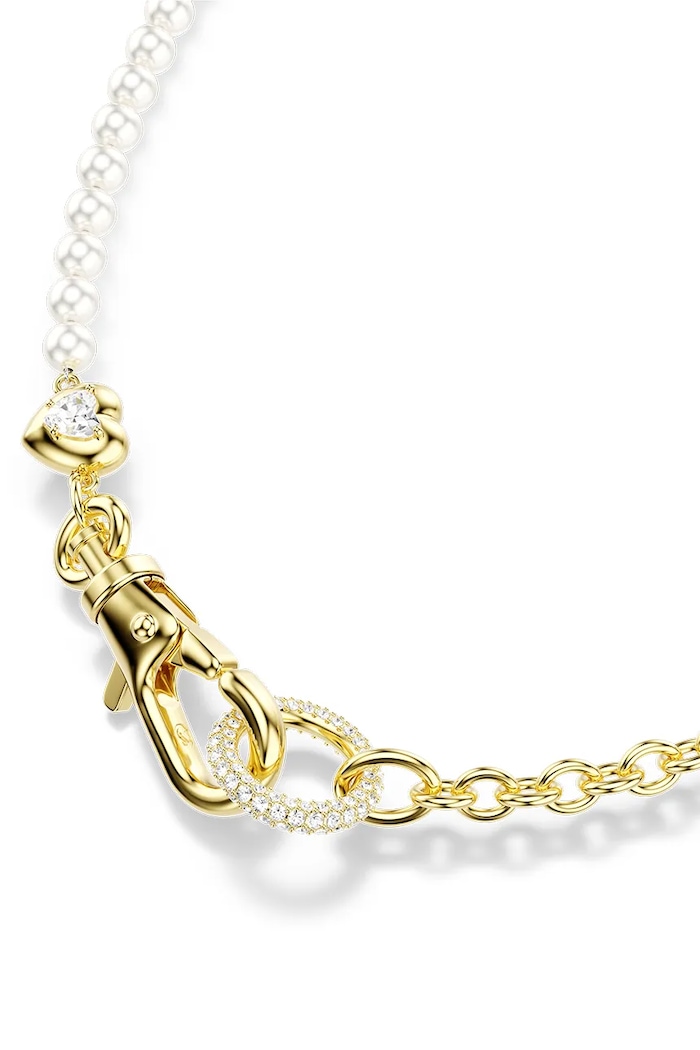 Swarovski naszyjnik IDYLLIA złoty 5742961