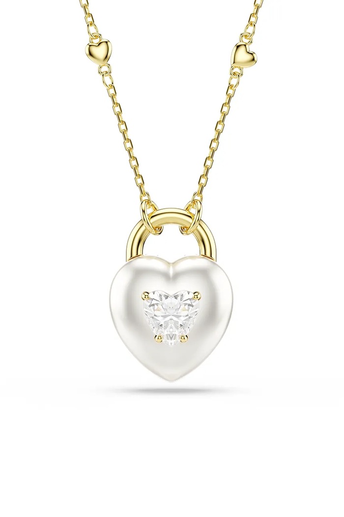 Swarovski naszyjnik IDYLLIA cyrkonia złoty 5744127