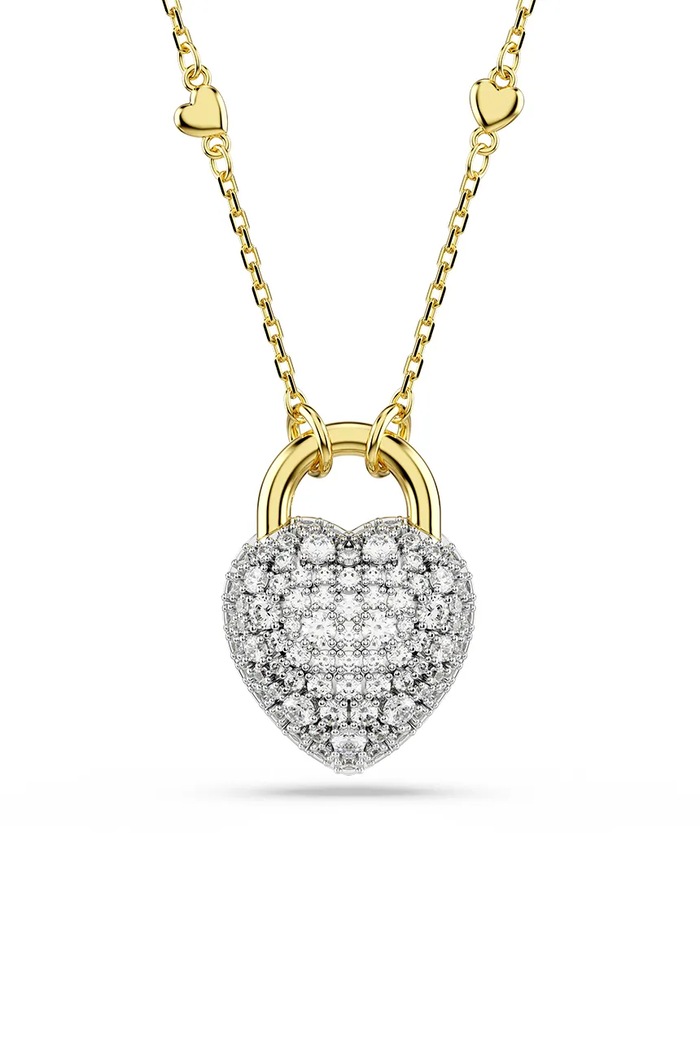 Swarovski naszyjnik IDYLLIA złoty 5744127