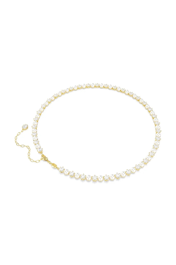 Swarovski naszyjnik MATRIX 5742039 złoty
