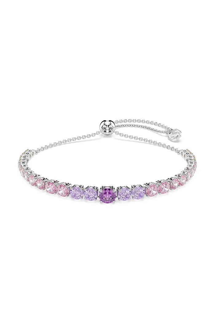Swarovski bransoletka MATRIX kryształ Swarovskiego różowy 5751197