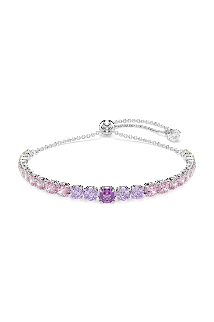 Swarovski bransoletka MATRIX kryształ Swarovskiego różowy 5751197