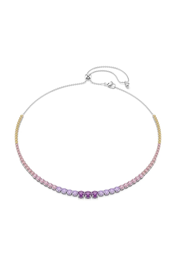 Swarovski naszyjnik MATRIX kryształ Swarovskiego srebrny 5751196