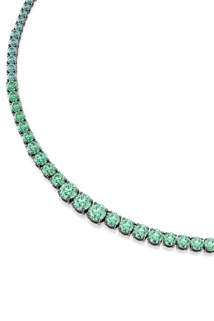 Doplnky Swarovski dámsky náhrdelník so zirkónmi MATRIX 5751192 strieborná
