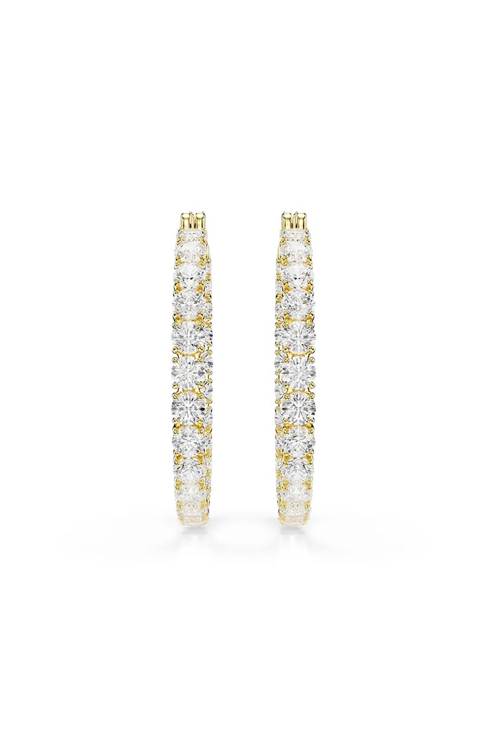Swarovski kolczyki MATRIX 5750620 złoty SS26