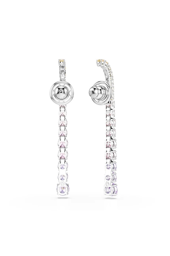 Doplnky Swarovski dámske náušnice so zirkónmi MATRIX 5751195 ružová