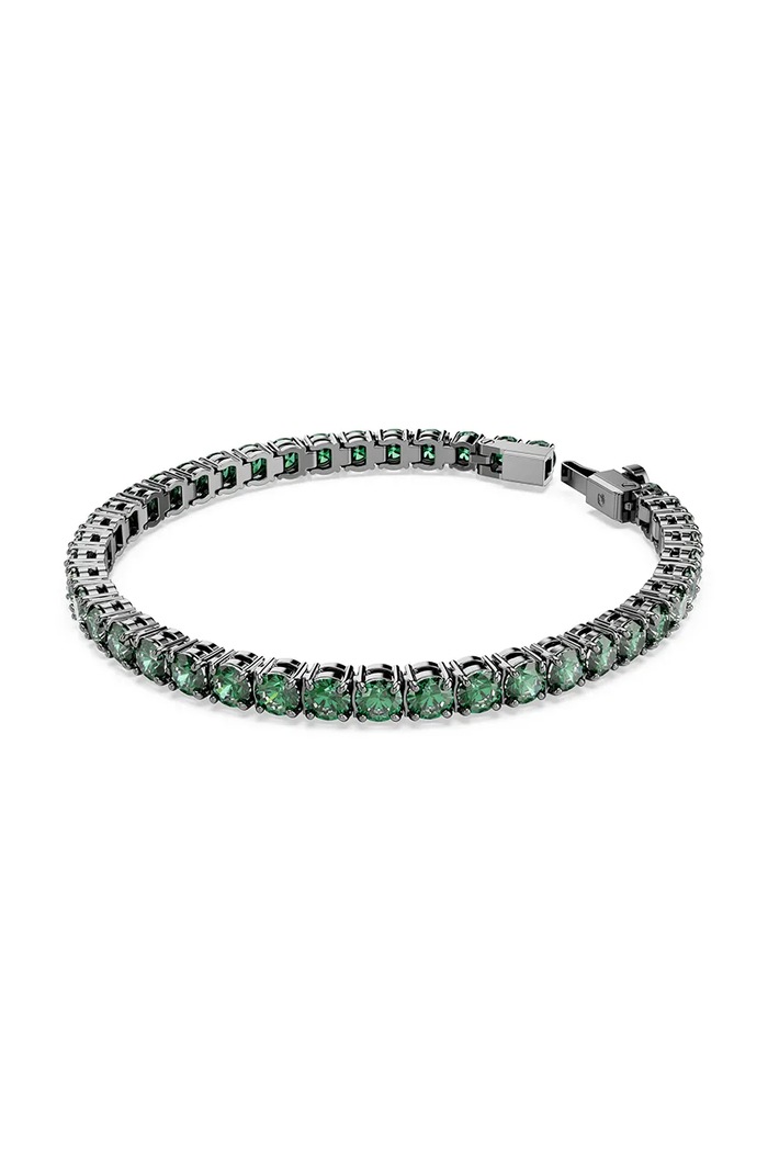 Гривна Swarovski MATRIX 5743447 зелен SS26