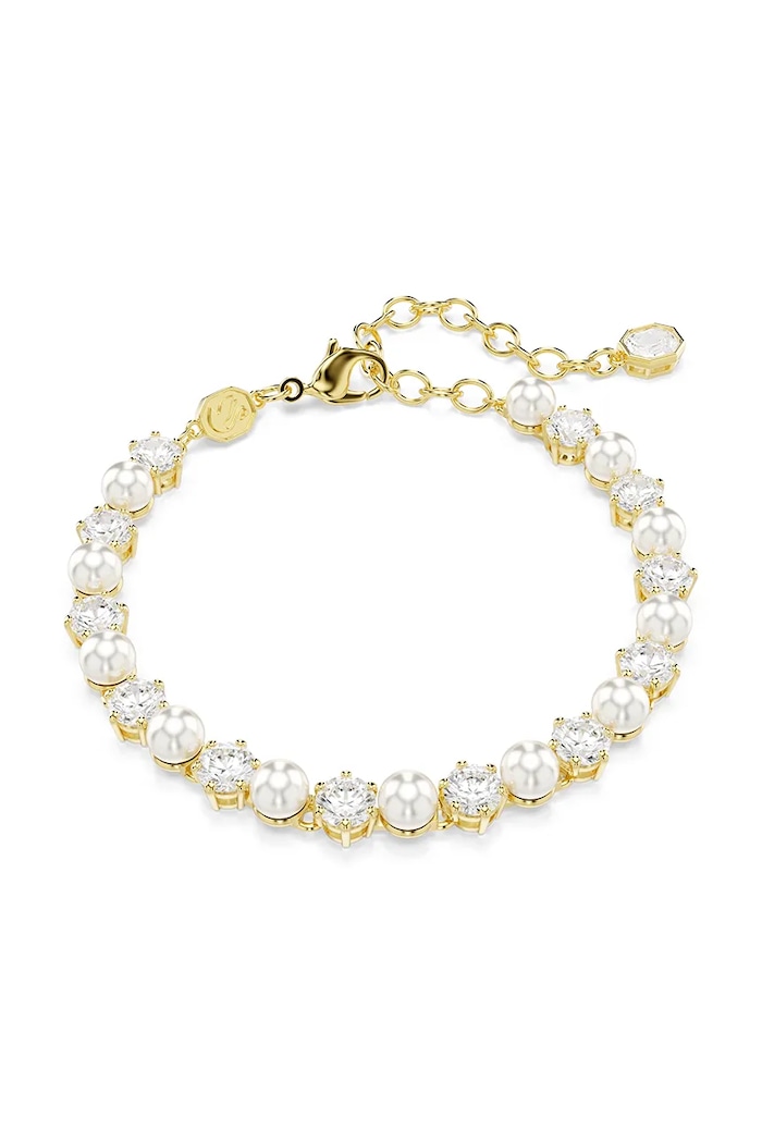 Náramok Swarovski MATRIX Swarovski krištáľ zlatá 5742026