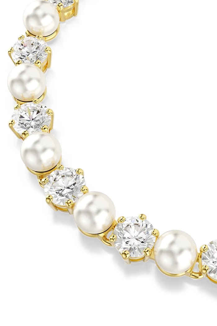 Doplnky Náramok Swarovski MATRIX 5742026 zlatá