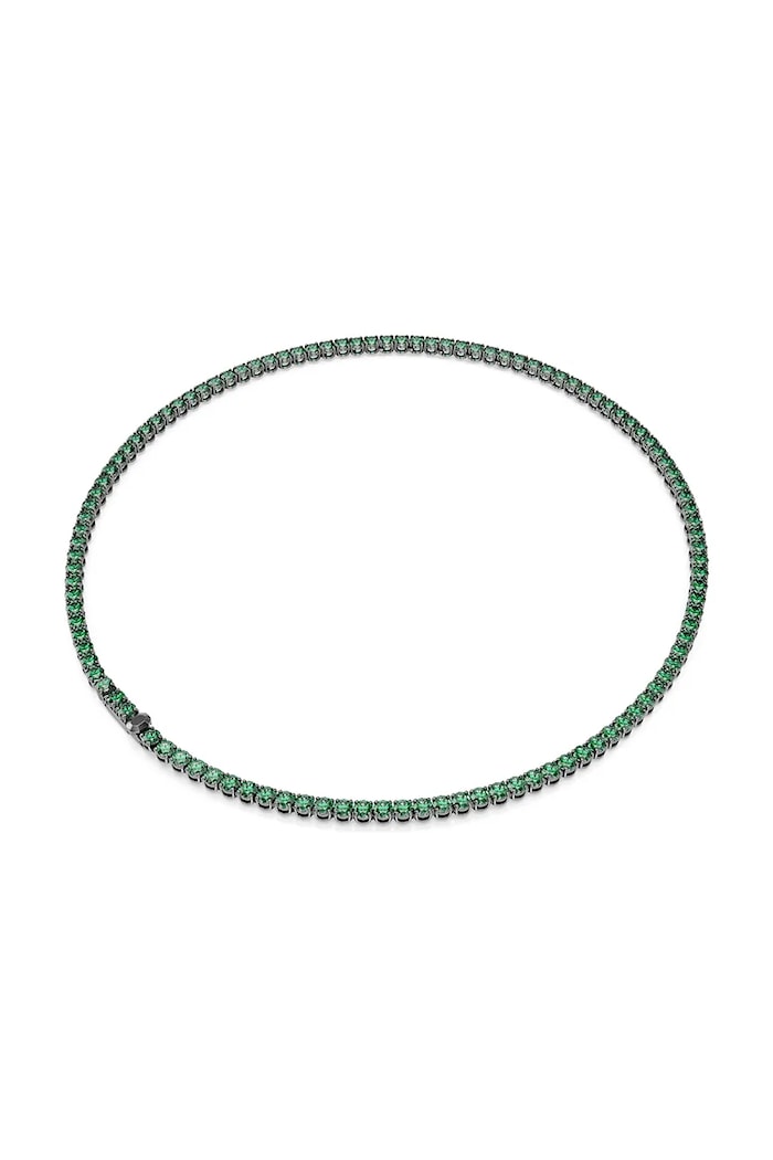 Swarovski ogrlica ženska kubični cirkonij MATRIX 5743471 zelena
